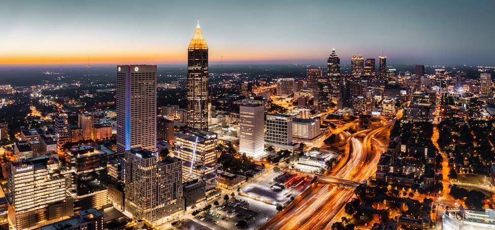Atlanta-skyline-dusk